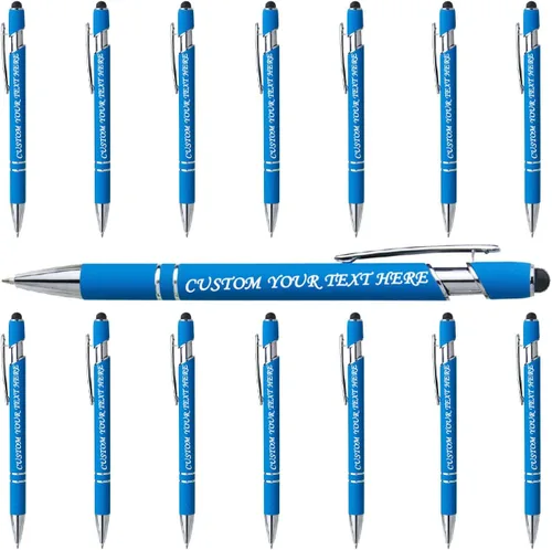Vista 22 de VectWaby - Bolígrafos personalizados a granel, bolígrafo grabado con nombre, logotipo, lápiz capacitivo para pantallas táctiles, a granel
