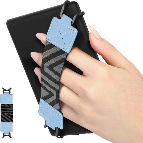 Vista 17 de MoKo Correa de mano de seguridad para tablet Kindle eReaderFire de 6 a 8 pulgadas, Kindle/Kobo/Voyaga/Lenovo/Sony E-Book Tablet, correa de mano