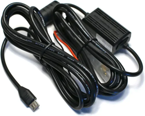 Vista 7 de EDOTech Kit de cable de alimentación de coche ultra compacto micro USB directo para GPS Tracker Navigator Altavoz Bluetooth Qi cargador inalámbrico