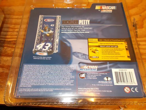 Vista 2 de Richard Petty # 43 figura de acción McFarlane 6" Series 2