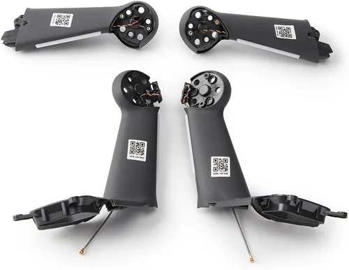 Vista 2 de Para DJI FPV Brazo Shell sin motor y cable para DJI FPV Drone Piezas de reparación Accesorios de repuesto (Color : 1 juego)