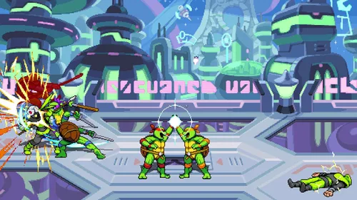 Vista 3 de Teenage Mutant Ninja Turtles Shredder's Revenge Anniversary Edition (includes Dimension Shellshock DLC) - Nintendo Switch