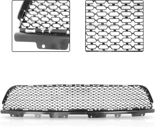Vista 2 de Rejilla de parachoques delantero inferior cromada compatible