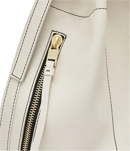 Vista 6 de AllSaints Alpha Leather Salt Lake - Mochila color blanco, Blanco, Mochila de moda