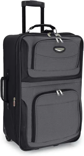 Vista 3 de Travel Select Amsterdam - Equipaje vertical y expandible con ruedas, Gris