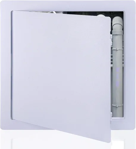 Vista 12 de Panel de acceso de fontanería para paneles de yeso, puerta de acceso de plástico de 6 x 6 pulgadas, panel de acceso de pared extraíble, techo