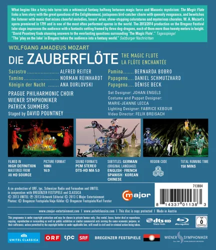 Vista 2 de Mozart The Magic Flute Blu-ray