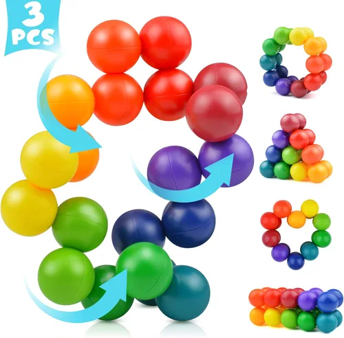 Vista 14 de Yrissmiss Juguetes Sensoriales de Autismo para Niños Autistas, Juguetes Fidget para Adultos y Niños, Juguete de Autismo para Niños Pequeños de 3-4