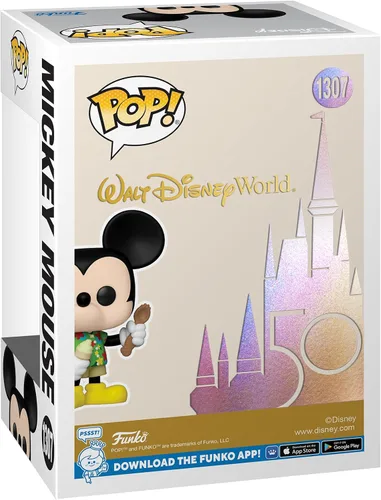 Vista 3 de Funko Pop! Disney: 50 aniversario de Walt Disney World - Aloha Mickey