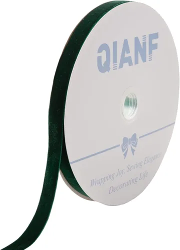 Vista 76 de QIANF Cinta de terciopelo, carrete de 1 1/2 pulgadas por 25 yardas (rojo)