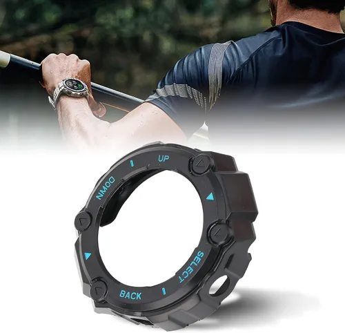 Vista 3 de Yoidesu Funda de reloj inteligente para T REX y Pro, protector de marco de cubierta completa para reloj inteligente, ultradelgado, a prueba