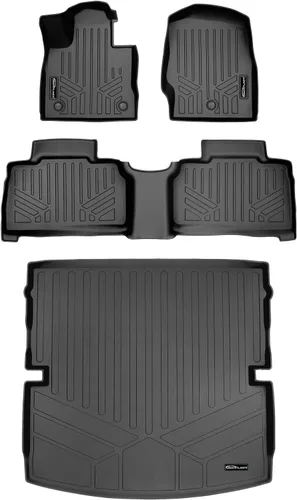 Vista 13 de SMARTLINER Alfombrilla de suelo para maletero de carga para todo tipo de clima para Ford Explorer 2002-2010