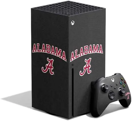 Vista 13 de Skinit Calcomanía para juegos compatible con el paquete Xbox Series X, diseño de mascota oficial de la Universidad de Alabama