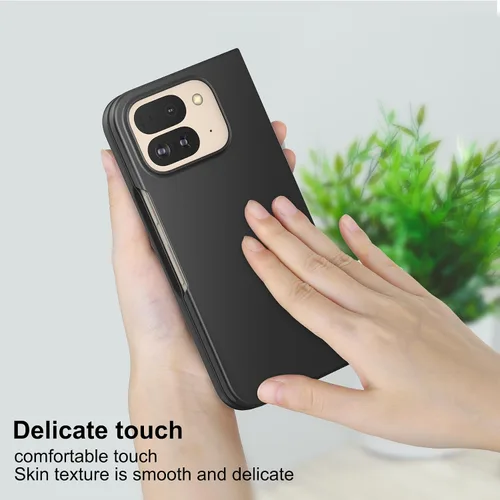 Vista 6 de Foluu Funda Ajustada para Google Pixel 9 Pro Fold 2024, con Protector de Pantalla Frontal Integrado, PC Mate Ultra Delgado con Agarre Antideslizante