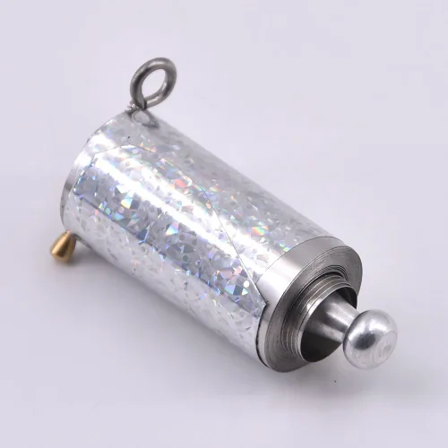 Vista 7 de Bastones de metal para magos profesionales para espectáculo de magia de cerca, accesorios mágicos de Doowops , 43" Plata