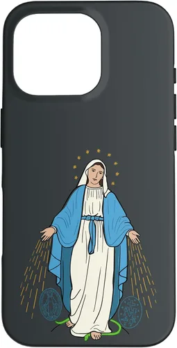 Vista 20 de Nuestra Señora de Gracia - Funda Milagrosa Virgen de la Medalla para iPhone 17