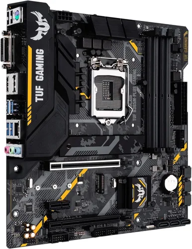 Vista 3 de Asus TUF B365M-PLUS Gaming (Wi-Fi) LGA1151 (serie 300) DDR4 HDMI WiFi M.2 mATX placa base