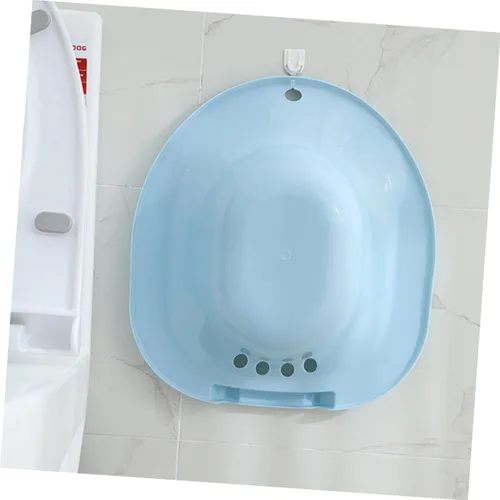 Vista 7 de Bidé plegable inodoro asiento de baño para hemorroides bañera Sitz Baño Cuenco posoperatorio Cuenca de tocador con lavabo Sitz Baño para cuidado