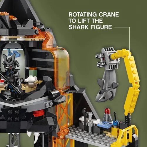 Vista 5 de Guarida volcánica de Garmadon LEGO Ninjago 70631