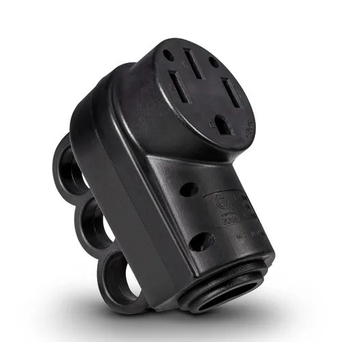 Vista 9 de True Mods NEMA TT-30P/30R 125V 30A Kit Combo de Cable de Alimentación para RV con Enchufe y Toma Macho/Hembra de Repuesto para Cable 10/3AWG