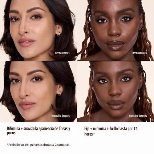Vista 8 de Charlotte Tilbury Polvo de acabado impecable con aerógrafo 1 Justo - muy justo a justo