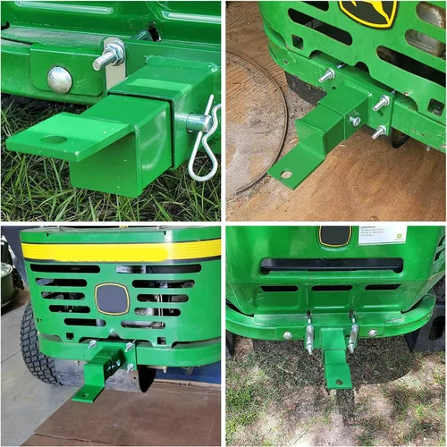 Vista 6 de Enganche trasero para cortacésped de giro cero compatible con John Deere Gas Z Trak Z224 Z225 Z245 Z425 Z445 Z465 y Z910 Z920 Z925 Z950 Z960 Z970