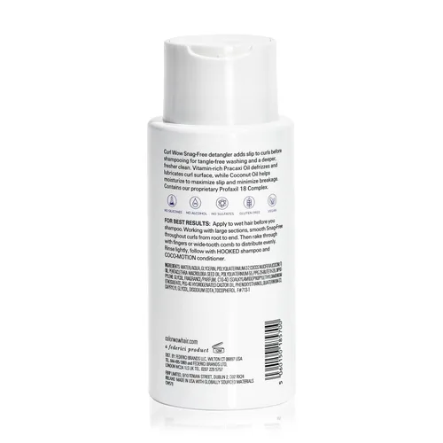 Vista 2 de COLOR WOW Curl Wow - Desenredante de champú sin enganches, desenredante de rizos para lavado sin enredos y reducción de roturas