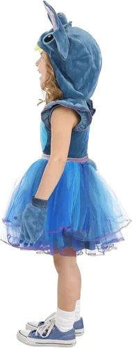 Vista 4 de Toddler Disney Girl's Stitch Costume Dress