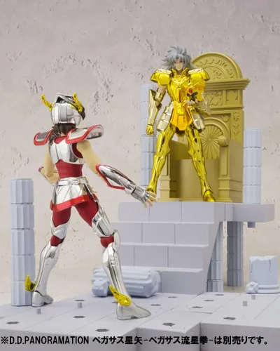 Vista 6 de Géminis Saga -La Cámara del Papa- Saint Seiya, Bandai D. Panoramation
