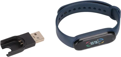 Vista 7 de PUSOKEI Pulsera deportiva con monitor de frecuencia cardíaca, reloj inteligente, podómetro, monitor de sueño, contador de calorías