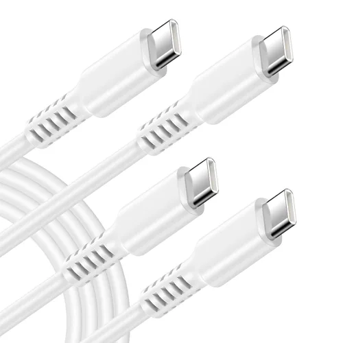 Vista 9 de Cable de carga rápida para iPhone 17e para iPhone 17 Pro Max 17 Pro 17 Air 16e 16 Pro Max/Plus/Pro 15,60 W, paquete de 2 cables de carga de 10 pies