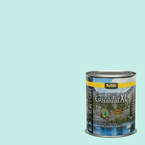 Vista 144 de Rodda Paint CASCADIA XL - Pintura satinada exterior e imprimación en uno, 1 galón, hoja de aloe