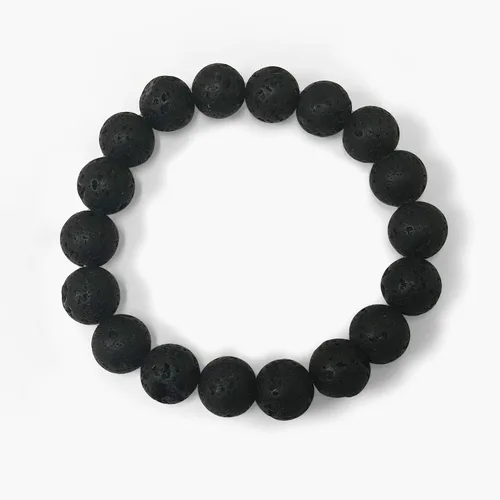 Vista 571 de Gem Avenue Handmade Round Bead Stretch Bracelet Unisex Natural Stone Beaded Jewelry for Men & Women, Elastic Wristband for Daily Wear