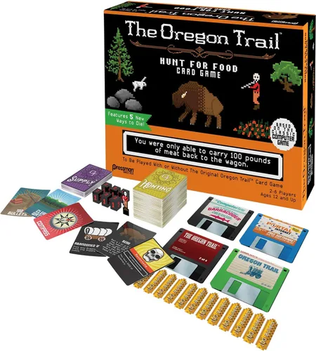 Vista 2 de The Oregon Trail: Juego de cartas de caza de comida