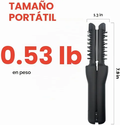 Vista 6 de YA-MAN SPA Styler® Volumen Inalámbrico + Suave - Estilo Inalámbrico, Reimaginado. Cepillo caliente híbrido + plancha plana