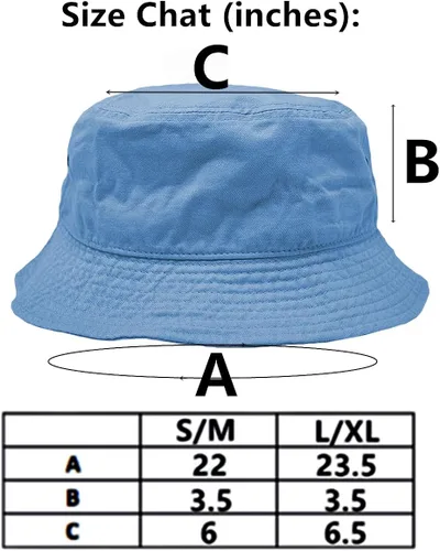 Vista 6 de Glory Max Sombrero de cubo unisex de color sólido 100% algodón, sombrero de ala pequeña, plegable, para viajes, verano, playa