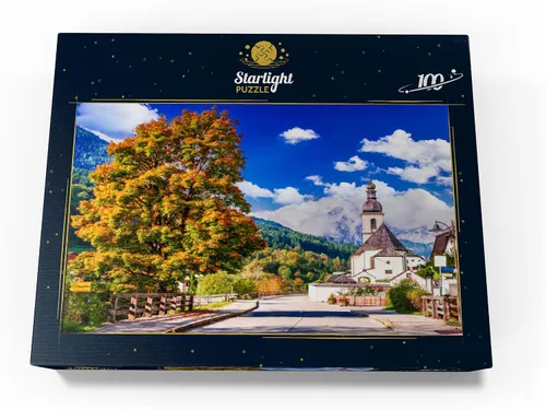 Vista 4 de MyPuzzle Ramsau Near Berchtesgaden Alemania - Rompecabezas prémium de 100 piezas para adultos