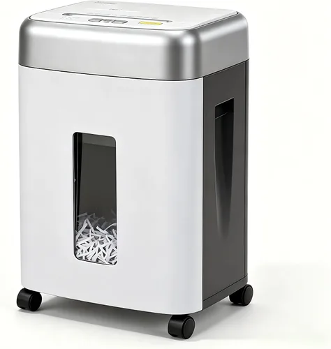 Vista 9 de Wingwise Trituradora de papel de 15 hojas resistente para oficina en casa