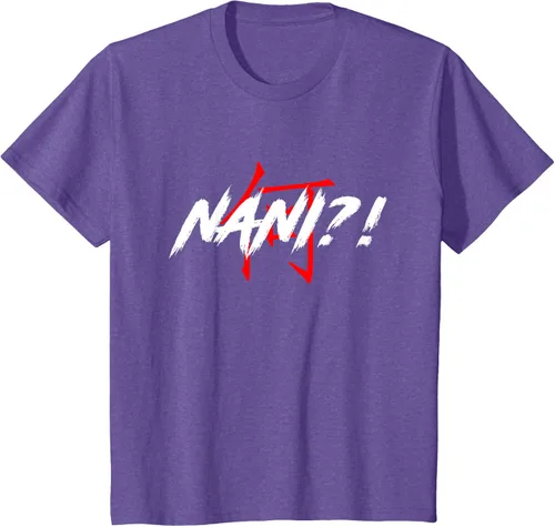 Vista 59 de Nani Meme Anime Japanese Camiseta, Negro, S