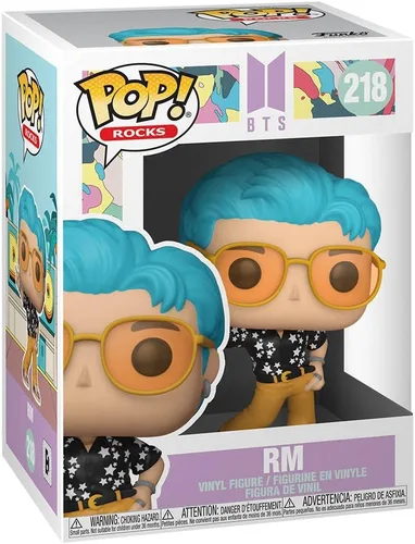 Vista 2 de BTS - Dynamite - RM Funko Pop! Figura de vinilo (paquete con funda protectora compatible con POP Box), multicolor, (3.75 pulgadas)