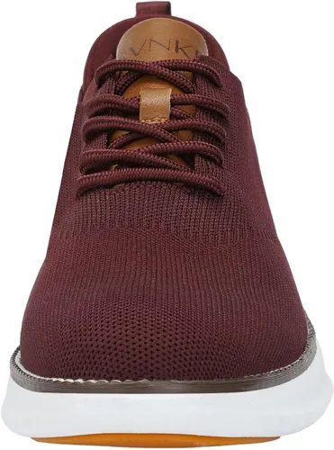 Vista 3 de SVNKE Zapatos de vestir de malla para hombre, zapatos casuales de negocios, con cordones, zapatos Oxford ligeros, transpirables, cómodos, suela