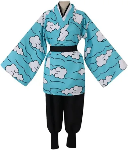 Vista 2 de Urokodaki Sakonji - Disfraz de kimono para Halloween