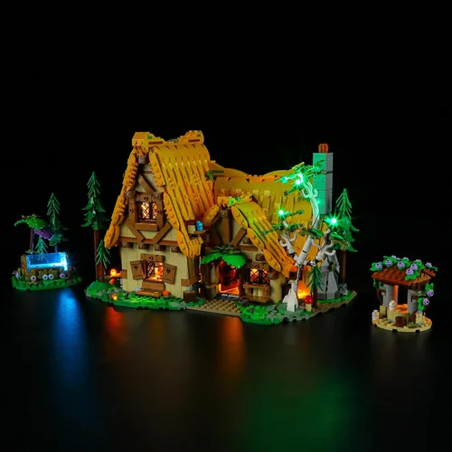 Vista 13 de BRIKSMAX Kit de luces 2.0 compatible con Lego Disney Sally Flowerpot 43288 - Kits de iluminación LED originales (solo accesorios) para exhibición