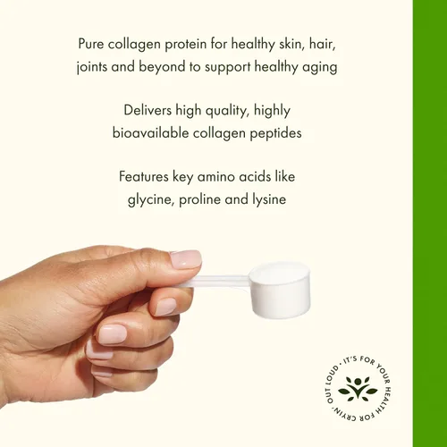 Vista 4 de Swanson High Plains - Polvo de péptidos hidrolizados de colágeno para adultos mayores de 30 años que buscan apoyo para el cabello, la piel, las uñas