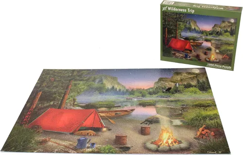 Vista 4 de Vermont Christmas Company Wilderness Trip - Rompecabezas de 1000 piezas