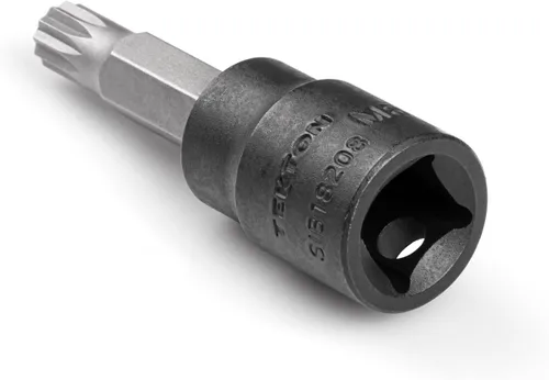 Vista 19 de TEKTON Zócalo de impacto de 3/8 pulgadas x M4 Triple Square Bit SIB18204