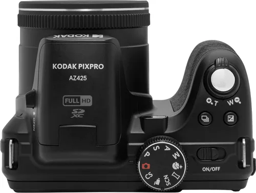 Vista 5 de Kodak PIXPRO AZ425 - Paquete de cámara digital con tarjeta de memoria de 64 GB + funda para cámara (negro) + lector de tarjetas USB + trípode