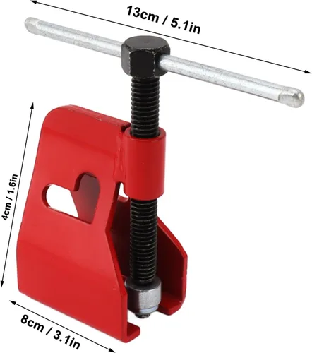 Vista 5 de Herramienta extractor de manga de compresión, herramienta de eliminación de compresión Aleación de aluminio Quitar tubería Tuerca Herramientas
