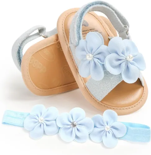 Vista 7 de Zapatos de vestir florales Mary Jane para bebé niña 01 Blanco