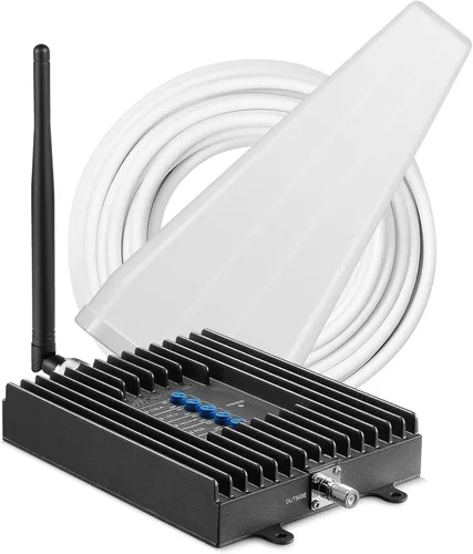 Vista 10 de 1 kit amplificador de señal de teléfono celular Surecall Fusion4Home, Antena de látigo/Yagi, Solid